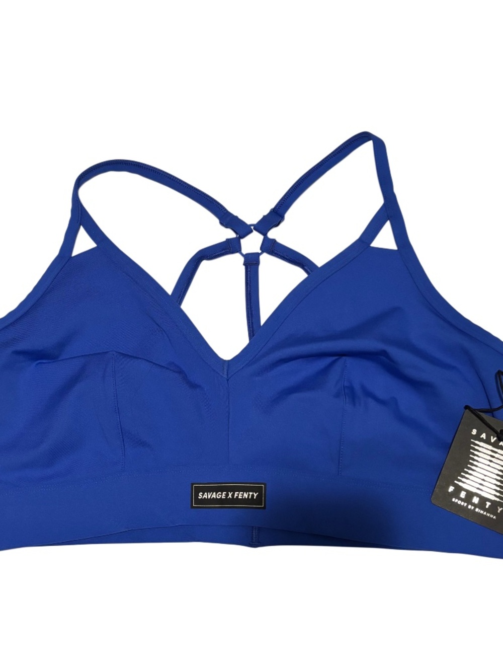Women’s Savage x Fenty Spotlight Low Impact Sports Bra Blue Sz 2X NWT